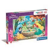 Clementoni Puzzle 60 db Supercolor - Disney hercegnők