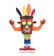 Crash Bandicoot - Aku Aku maszkos Crash plüssfigura 21 cm
