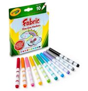 Crayola 10 db-os textilfilc készlet