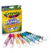 Crayola Extra-kimosható nyomdafilc 8 db