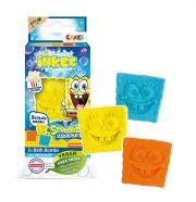 Craze Inkee vegán fürdő bomba forma - Spongya Bob popcorn aromával, 3db-os