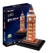 CubicFun 3D puzzle Big Ben LED világítással