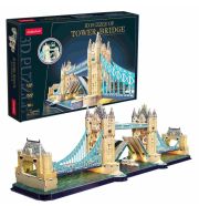 CubicFun 3D puzzle Tower Bridge LED világítással