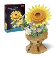 CubicFun 3D puzzle virágcsokor - Napraforgó