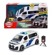 Dickie Citroën Space Tourer magyar rendőr furgon hanngal és fénnyel 15 cm