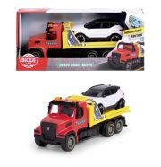 Dickie Heavy Road Volvo kamion szállítmánnyal 25 cm, autómentő