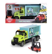 Dickie Heavy Road Volvo kamion szállítmánnyal 25 cm, konténer szállító