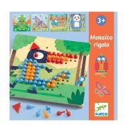 Djeco Mosaico Rigolo - Pötyi mozaik, Vadállatok