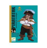 Djeco Piratatak - Hajóépítő kártyajáték