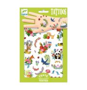 Djeco Tattoos, Happy spring - Tetováló matricák, Boldog tavasz