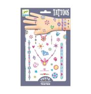 Djeco Tattoos, Jenni's Jewels - Tetováló matricák, Jenni ékszerei