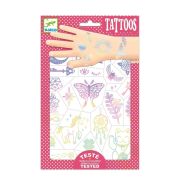 Djeco Tattoos, Lucky charms - Tetováló matricák, Szerencse varázslatok
