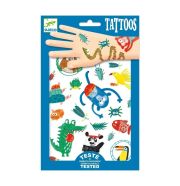 Djeco Tattoos, Snouts - Tetováló matricák, Jópofák