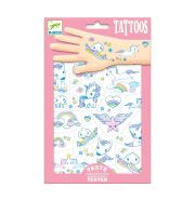 Djeco Tattoos, Unicorns - Tetováló matricák, Unikornisok