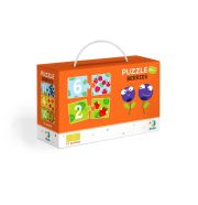 Dodo puzzle duo - Gyümölcsök 12x2 db