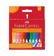Faber-Castell Radírozható zsírkréta szett, 12 db-os