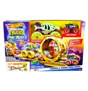 Hot Wheels Monster Trucks Power Smasher hajsza pályaszett