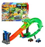 Hot Wheels Monster Trucks Sárkányfutam pályaszett