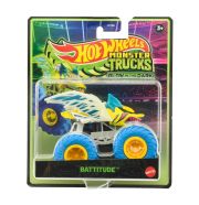 Hot Wheels Monster Trucks sötétben világító kisautó 1:64 - Battitude