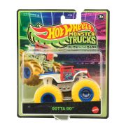 Hot Wheels Monster Trucks sötétben világító kisautó 1:64 - Gatta Go