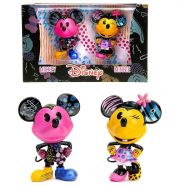 Jada Designer Mickey & Minnie 2 darabos fém figura szett, 10 cm
