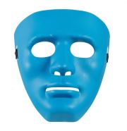 Kék anonymus maszk