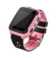 KidSafe Junior pink gyerek okosóra, GPS, kamera, LED lámpa