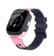 KidSafe Plus 4G pink gyerek okosóra, 4G videóhívás, IP67 vízálló, GPS