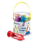 Learning Resources Tri-Grip Tongs - Háromujjas csipesz finommotorika fejlesztő 1 db (többféle)