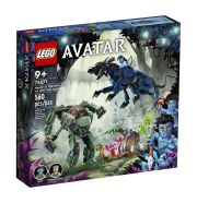 LEGO® Avatar 75571 Neytiri és Thanator az AMP Suit-os Quaritch ellen