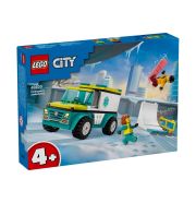 LEGO® City 60403 Mentőautó és snowboardos