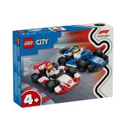 LEGO® City 60464 F1-es Williams Racing és Haas F1 versenyautók