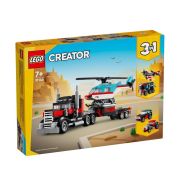 LEGO® Creator 31146 Platós teherautó és helikopter