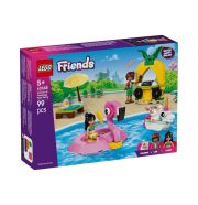 LEGO® Friends 42658 Medencés buli flamingóval és egyszarvúval