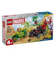LEGO® Marvel 11198 Spin és Electro: Üldözés a dinójárművel