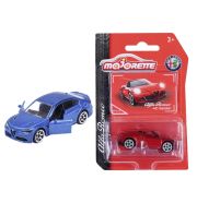 Majorette Alfa Romeo Premium kisautó, Alfa Romeo Giulia Quadrifoglio, kék