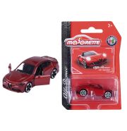Majorette Alfa Romeo Premium kisautó, Alfa Romeo Giulia Quadrifoglio, sötétvörös