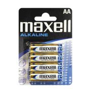 Maxell Alkáli ceruzaelem 1,5V AA LR6, 4 db-os