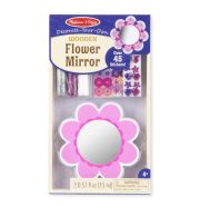 Melissa & Doug Kreatív játék, Fa tükördíszítés