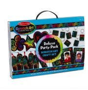 Melissa & Doug Kreatív játék, Képkarc, deluxe party készlet