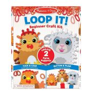 Melissa & Doug Kreatív játék kezdőknek, Hurkold! - farmállatka bábok