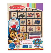 Melissa & Doug kreatív játék, Mancs Őrjárat fa nyomdaszett filcekkel