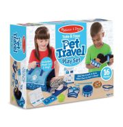 Melissa & Doug Szerepjáték, Kisállat hordozó és utazó szett