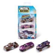 Metal Machines színváltós fém kisautó csomag, 3 db-os, 1. sorozat - többféle