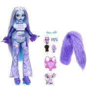 Monster High Szörnyen Jóbarátok Titkai, Rémbuli baba - Abby (HNF64)