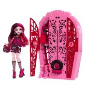 Monster High Szörnyen Jóbarátok Titkai, Rémes nyomozás Kertitkok baba - Draculaura