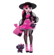 Monster High Szörnyen új baba kiskedvenccel - Draculaura
