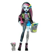 Monster High Szörnyen új baba kiskedvenccel - Frankie Stein