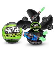 Monster Trucks Night Riders Mini Brands foszforeszkáló kisautó 5 meglepetéssel