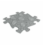 Muffik ortopédiai puzzle - kemény dinó tojás, szürke, 1 db